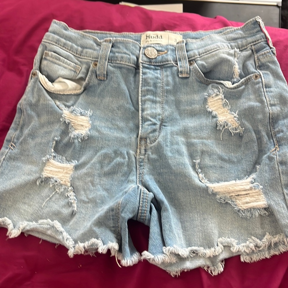 Denim shorts, size: 3 from Mudd